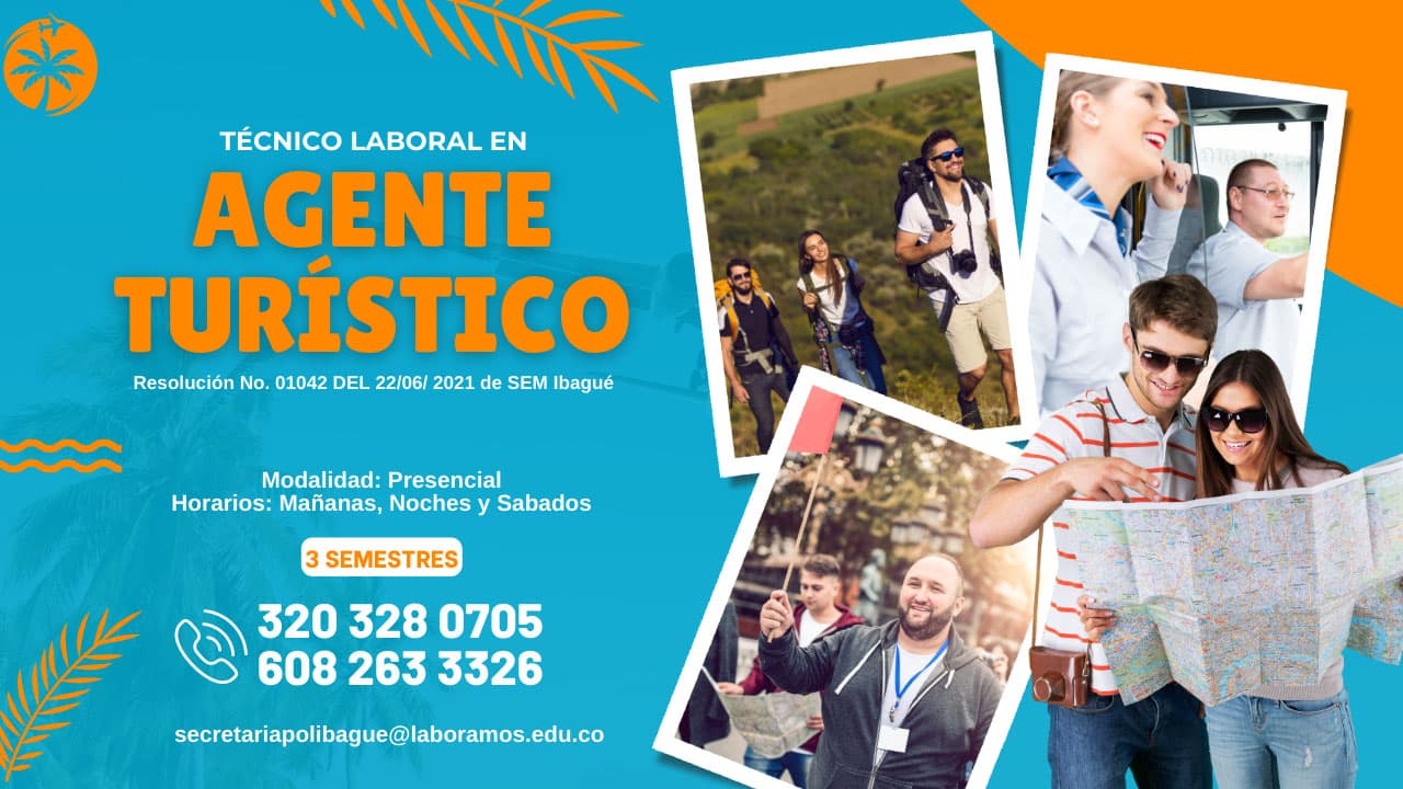 Técnico laboral por competencias en Agente Turístico